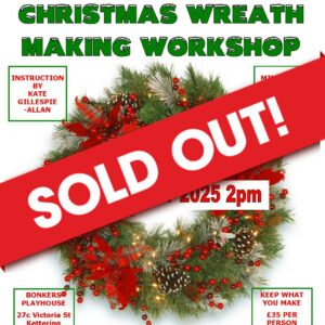 Sun 30th Nov 2025 Christmas Wreath Making Workshop