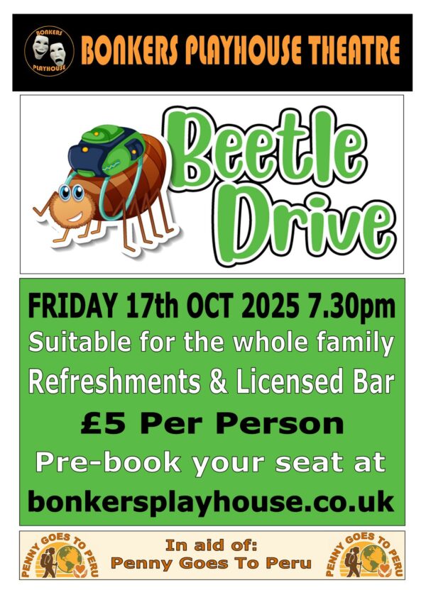 Fri 17th Oct 2025 Beetle Drive