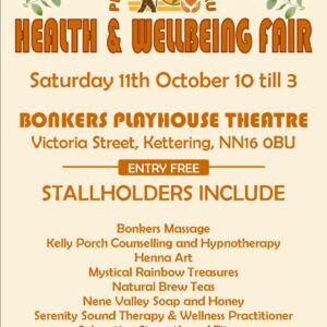 Sat 11th Oct 2025 Health & Wellbeing Fair