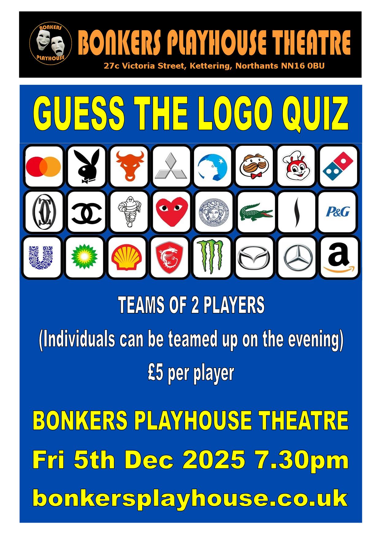 Fri 5th Dec 2025 Guess The Logo Quiz
