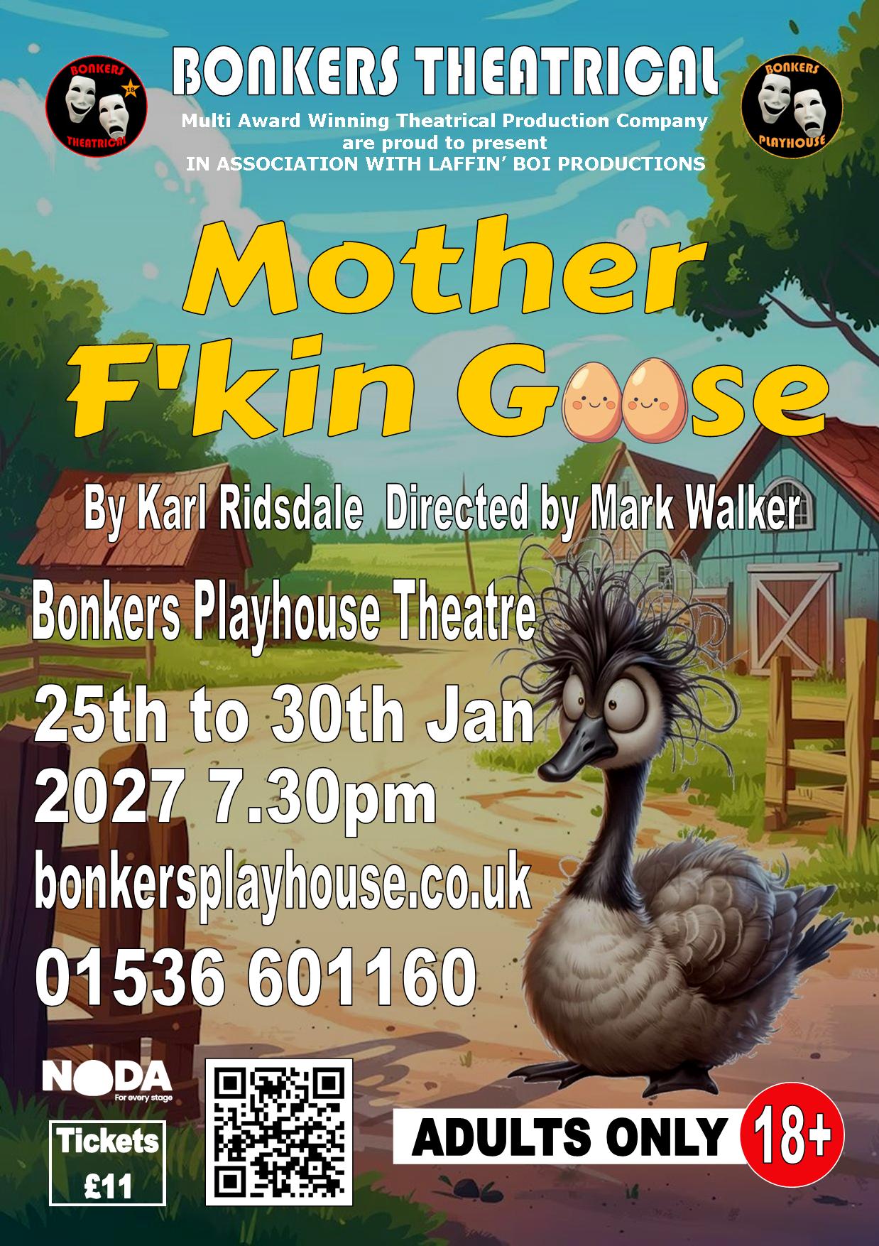 25th to 30th Jan 2027 Mother F'kin Goose