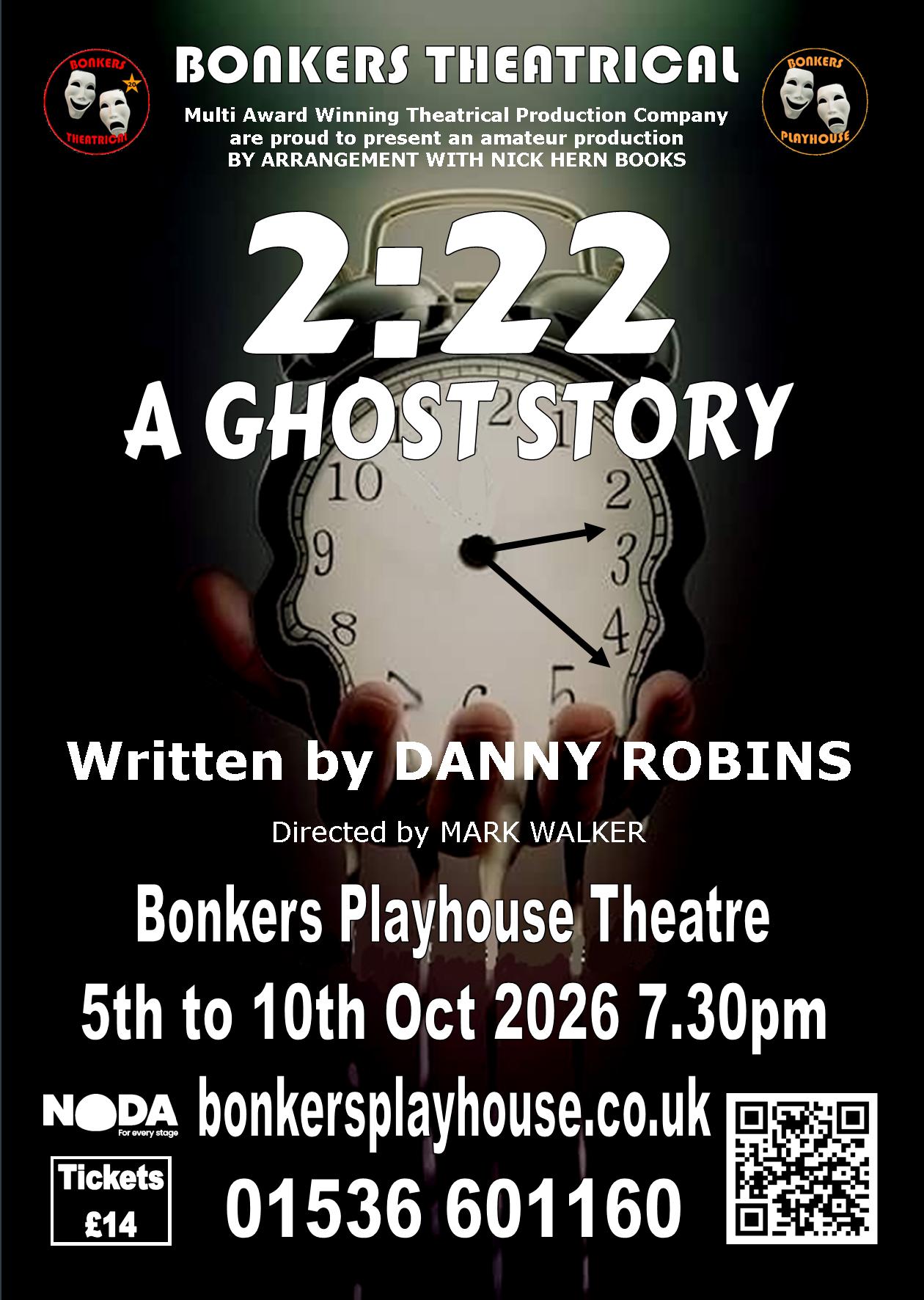 5th to 10th October 2026 2.22 A Ghost Story